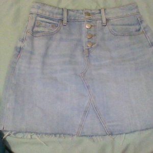 Mini Jean Skirt